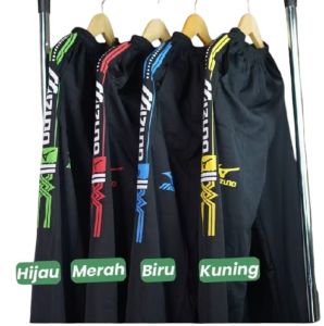 Celana Panjang MZUNO Training Olahraga Pria Wanita  Sport Running bahan lottt0 Premium