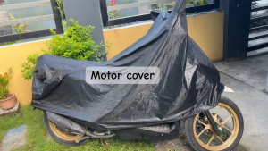 HONDA BEAT CARB Waterproof Motorcycle Cover Motor Cover (BLACK) WITH CHAMOIS TOWEL