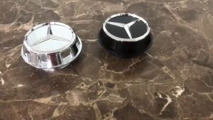 Logo chụp mâm ốp lazang bánh xe ô tô Mercedes và Maybach TY-75 - Chất liệu nhựa ABS cao cấp