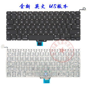 ชุดคีย์บอร์ด Apple MacBook pro A1278 A1322 MD313 MD314 MB990 MB991 ใหม่ ตัวเลือกสีเทา/ดำ/ขาว มีฟังก์ชันปุ่มimedia