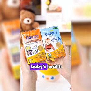 Ddrops Newborn Essential Vitamin & Probiotic Set – For 0-12 Months | Supports Immunity & Bone Health