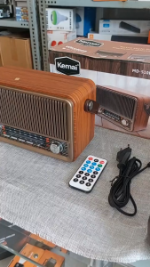 Loa Đài Radio MD-510BT Kết Nối Bluetooth Aux Usb SD Card Cổ Điển Vintage Sang Trọng Kèm Remote