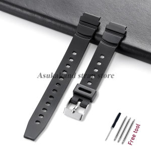 Silicone Rubber Strap for Casio W800H A158/168 AE1200 SGW400 F91W F84 F105/108 Watch Band 12mm 14mm 16mm 18mm 20mm 22mm Bracelet