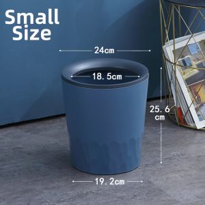 Fire-resistant Thickened Pressed Plastic Trash Can
