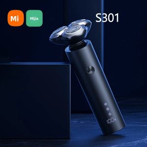 Máy Cạo Râu Điện Xiaomi Mijia S301 Dành Cho Nam Máy Tỉa Râu Cầm Tay Sử Dụng Khô Và Ướt Lưỡi Dao Gốm Chống Nước IPX7 Có Thể Sạc Lại