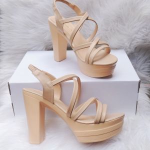 Giày dép Nữ Cao gót xuồng dây đan.12cm