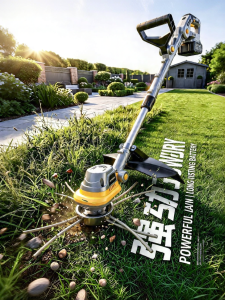 LONGKE | Rechargeable Lithium Battery Lawn Mower