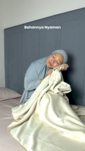 ESCON Jacquard Blanket / Selimut Premium Knitting Anti Alergi dan Lembut