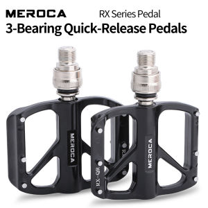 Meroca Xe Đạp Nhanh Chóng Tháo dỡ Bàn Đạp Gấp Xe Hợp Kim Nhôm Lột Bàn Đạp vải nhỏ Thích Hợp Cho vải nhỏ Xe Sửa Đổi Bàn Đạp