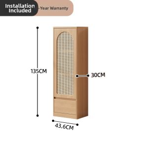 Modern Glass Aluminium Bookcase Storage Cabinet