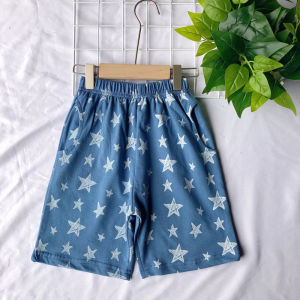 Quần Áo Trẻ Em Hàng Xuất Khẩu Quần Đi Biển 100 Cotton Mùa Hè Quần Đùi Rằn Ri Dệt Thoi Cho Bé Trai Quần 5 Tấc Kiểu Mỏng Phong Cách Phương Tây 140-