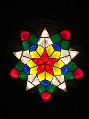 Parol 14 inches Special Capiz Christmas Lanterns 110v or 220v