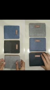 DEABOLAR JEANS DOMPET UANG LIPAT TEBAL UNTUK PRIA WANITA