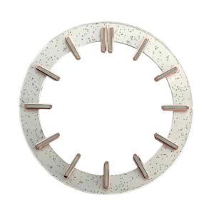 Mặt Đồng Hồ Trong Suốt Màu Đen Trắng 318mm Dành Cho Bộ Máy Tự Động NH35 NH36 NH38 NH70 NH71 NH72 Phụ Kiện Sửa Chữa Đồng Hồ