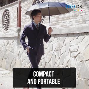 Automatic Umbrella - Women UV Protection Small Mini Auto Lightweight Portable Foldable Windproof Waterproof Pink/Blue | Strexlab