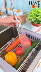 Havedee หัวต่อก๊อกน้ำ ปรับระดับน้ำได้ 2ระดับ หมุนได้360องศา หัวก๊อกน้ำ ก๊อกน้ำล้างจาน