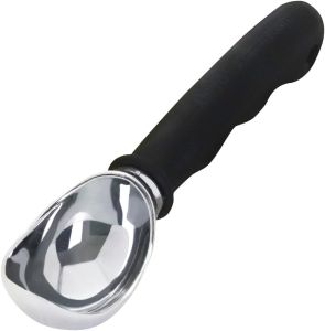 Ice Cream Scoop Comfortable Silicone Non-SlipDishwasher Safe Scooper Slip Rubber Grip Ergonomic HandleKitchen Tool