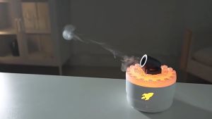 CREATIVE CANNON HUMIDIFER WITH DYNAMIC SMOKE RING & LED LIGHTS
