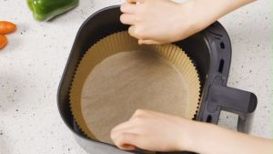 HOMESS Air Fryer Baking Paper Liner Baking Oil-proof Paper For Kitchen Barbecue Plate Food Oven Mircrowave Paper | Air Fryer Baking Kertas Liner Baking Minyak-Bukti Kertas untuk Dapur Barbeku Plat Makanan Ketuhar Ketuhar Ketuhar Ketuhar Microwave Kertas