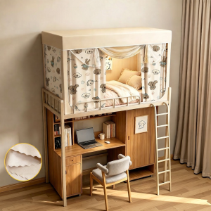 YANYANGTIAN | Full Light Blocking Integrated Mosquito Net Bed Curtain Single Bed
