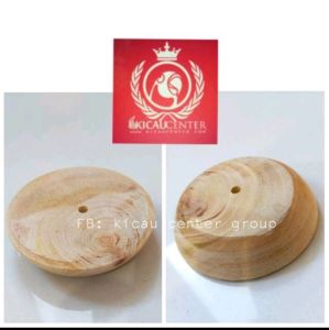 TATAKAN PION KAYU SANGKAR LOVEBIRD ISI 2 PCS