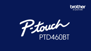 Brother Label Maker Printer P-Touch PT-D460BT | Max 18mm