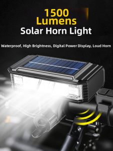 TOOKTRO | Powerful Night Riding Bicycle Headlight with Loud Bell
