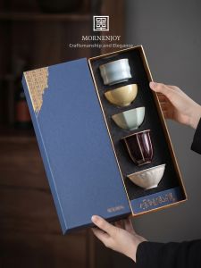 mornenjoy | Cultural Heritage Personal Ceramic Tea Cup Gift