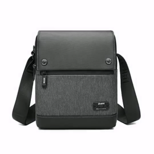 Mens Shoulder Bag Multi functional Waterproof Fashion Postman Bag