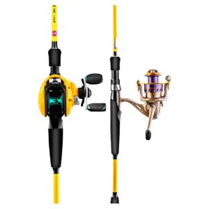 GW | Yellow Telescopic Fishing Rod Set