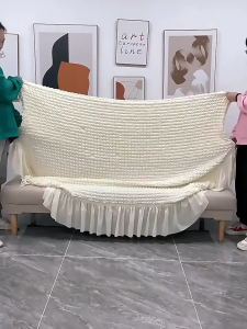 COD+PH Skirt Armless Sofa Cover Stretchable Single Seat Cover Small Sofa Cover Sofa Bed Cover Chair Cover