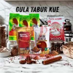 ( 1 PCS ) PALM SUGAR WIDO AREN GRANULE EDNA GULA PALEM BROWN SUGAR LIGHT KERIS MERAH 200 400 gr