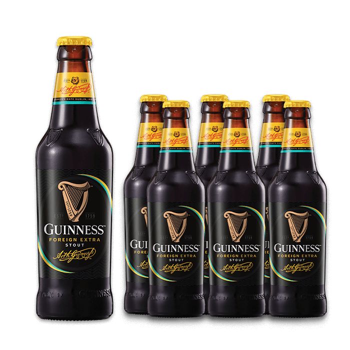 Guinness Foreign Extra Stout Beer Bottle 6 x 330ml | Lazada