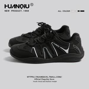 HuanQiu | Casual Black Summer Training Shoes Light And Versatile