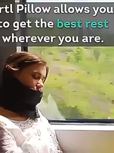 MY [In Stock]Lightweight neck pillow 360° Support Travel Comfortable Neck Pillow Portable Ultra Soft Memory Foam Pillow NeckSupport