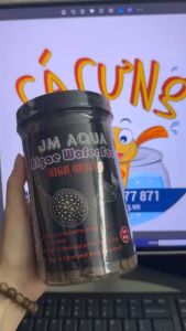 Cám JM Aqua Algae Wafer - Thức ăn chìm chuyên cho cá tầng đáy cá chuột cá sam (Hàng Công Ty)