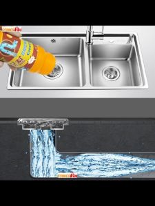 LKB Foaming Clog RemoverPipeline Drain & Dredge Cleaners Powder SINKI TERSUMBAT PAIP TANDAS SUMBAT (120g)