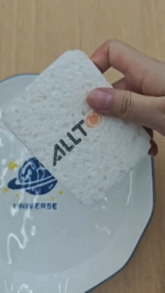 ALLTOU Cleaning Sponge Mini Compressed Super Absorbent Quick-Drying for Kitchen Dishes & Countertops Cleaning Powerful