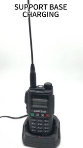 Baofeng UV18 Walkie Talkie Long Range 20KM Portable 5W Tri-Band Two Way Radio LCD 999CH Type-C Fast Charging Multimode Scanning