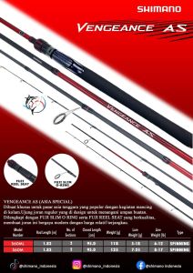 JORAN NEW SHIMANO VEGEANCE AS(ASIA SPESIAL)180CM FUJI
