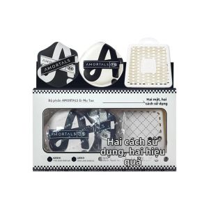 AMORTALS | Bộ Bông Phấn Trang Điểm Đa Năng Mềm Mại Như Bông Gòn Công Nghệ AA