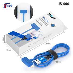 ISOFT IS-006 Dual Ended Maintenance Data Cable for iPhone 6-17/ iPad TYPE-C Interface Charging Recovery and Data Transmission