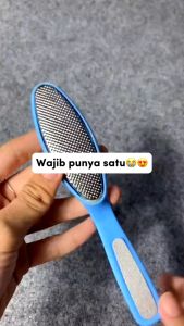 UC88 Alat Pedicure 2 Sisi Penghalus Tumit Kaki Kikir Kuku Sikat Amplas Kaki Penghilang Kapalan