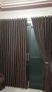 Gorden Jendela Blackout Import Polos Doff Import Premium Tebal Mewah Elegan Aesthetic Panjang 250cm