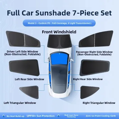 HELLOLEIBOO | Tesla Model Y Privacy Sunshade