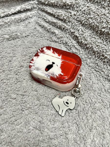 Dog Patterned Protective Case for Airpods pro 1/2/3 And Airpods 4 Bluetooth Earphone Cover Soft Shell IMD Material Apple Compatible