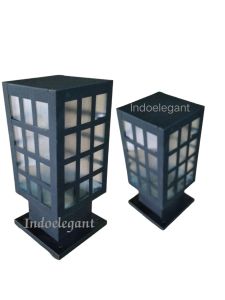 lampu pagar kecil lampu hias dekorasi taman mini lampu pagar kerliling