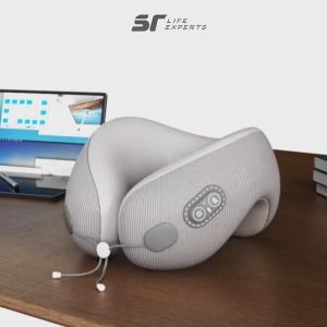 Gối Cổ U Massage Văn Phòng Công Thái Học Kê Cổ Cao Su Non Chống Đau Mỏi Vai Gáy Tựa Cổ Ô Tô Du Lịch - Sairui