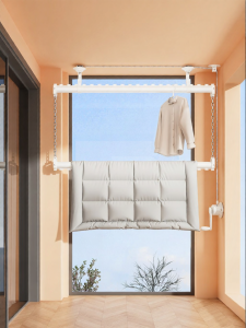 MINGZHI | New Hand-cranked Balcony Fixed Lifting Clothes Drying Rack