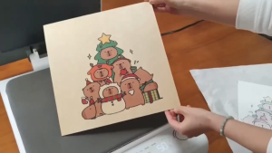 🔥🔥CHRIS SCULPFUN H1 Auto Heat Press Machine 15x15in Adjustable Pressure for T-shirt Bag Clothes 烫画机